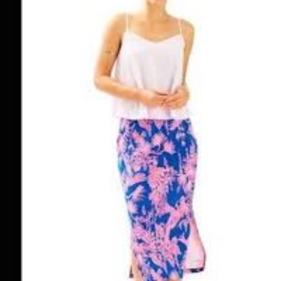 Kemi midi Skirt Indigo Night Caw Sz Small - Picture 3 of 3